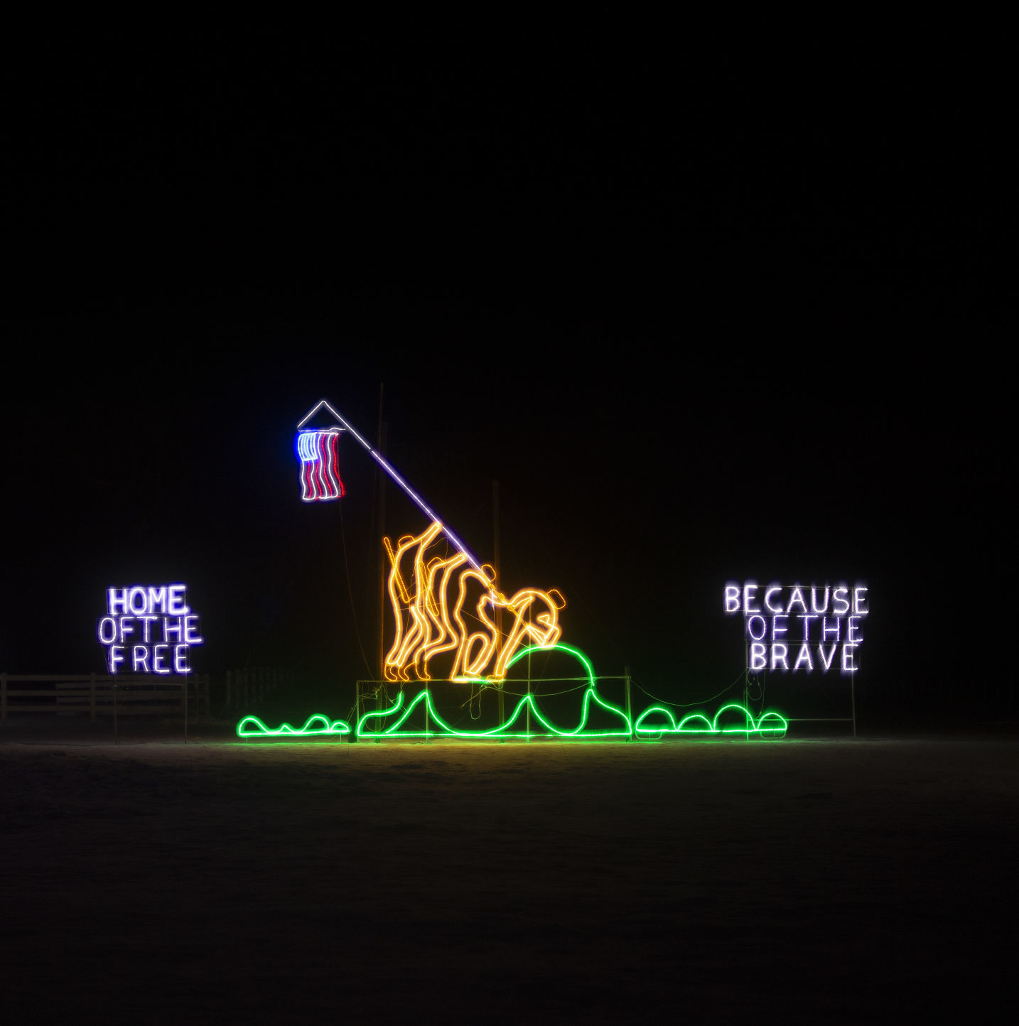 Holiday light displays